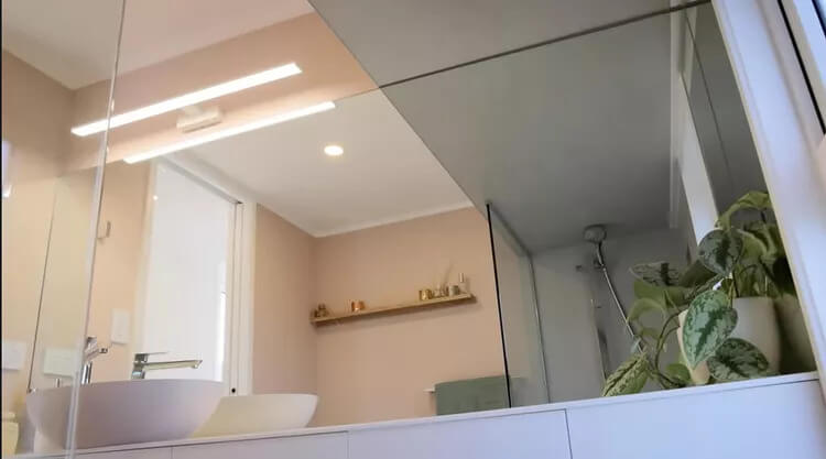 Designer's Mirror-Filled Tiny House Is a Family Home for Two