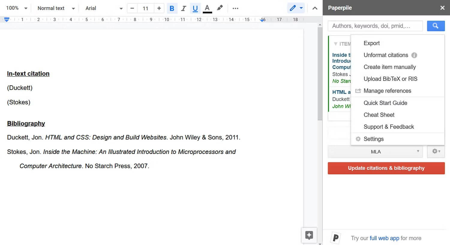 8 Google Docs Add-Ons to Improve Your Citation and Bibliography