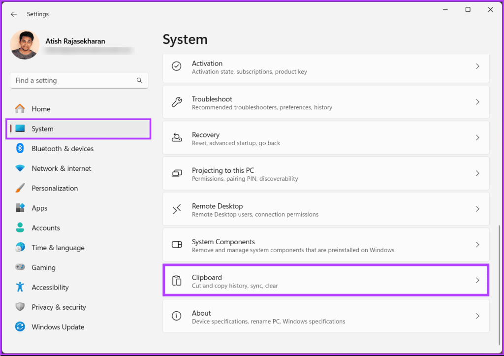 How to Enable Clipboard Syncing in Windows 11