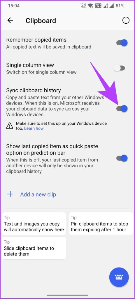 How to Enable Clipboard Syncing in Windows 11